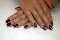 Gelish with effects - Click here to enlarge this image