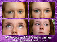Kate with MYbrowz and AH Francis lash Extensions