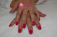 Pink Gelish - Click here to enlarge this image