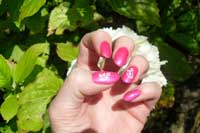Shellac Tutti Frutti with stamp - Click here to enlarge this image