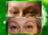 Zena with MYbrowz and AH Francis Lash Extensions - Click here to enlarge this image